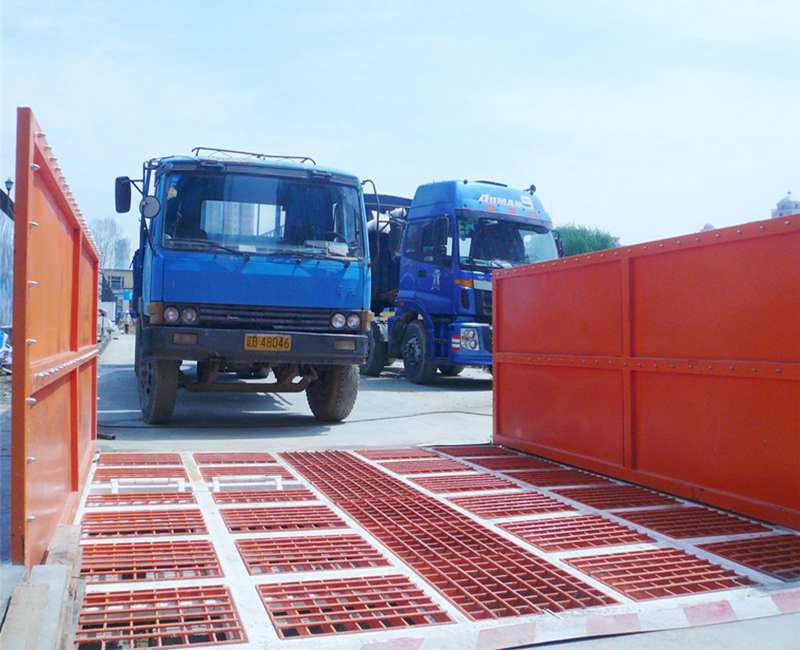 抖車沖洗通道-工程洗車機3